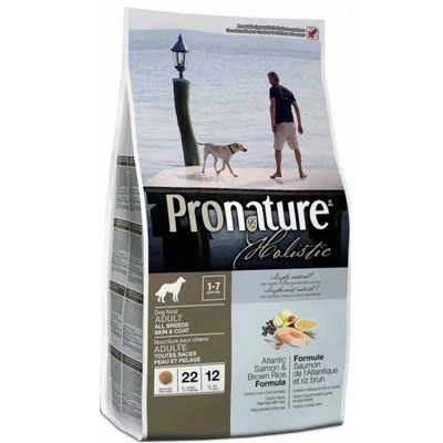 Pronature Holistic - Atlantic Salmon & Brown Rice - Adult -  All Breed - Skin & Coat