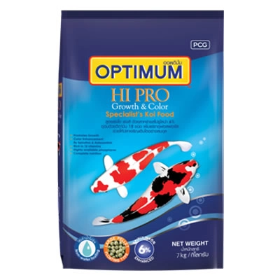 Optimum - Optimum Hi Pro Spirulina 6% - Growth & Color - เม็ดใหญ่
