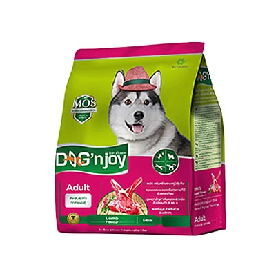 DOG'N JOY - สุนัขโต ทุกสายพันธุ์ - สูตรเนื้อแกะ