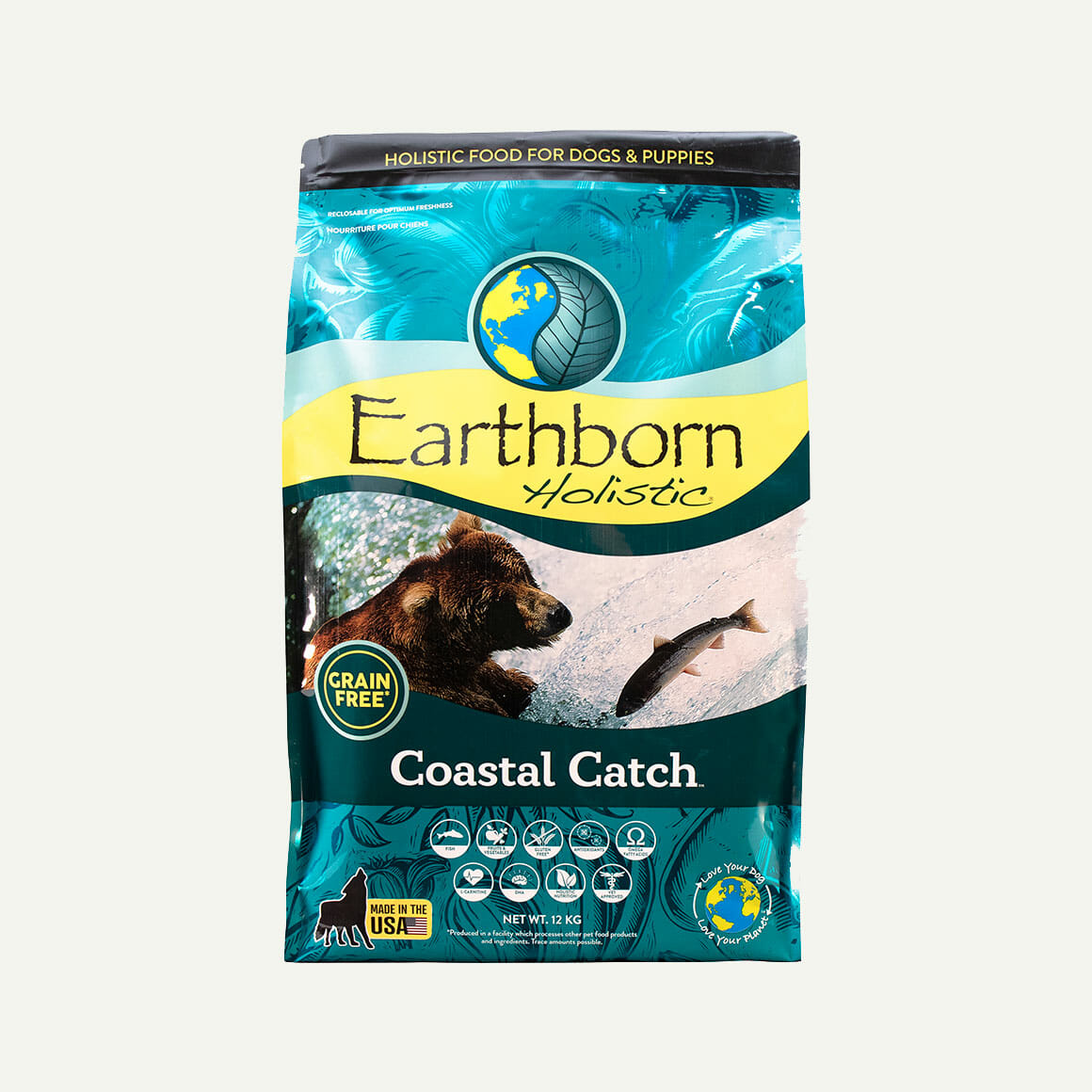 อาหารสุนัขแบบเม็ด Earthborn Holistic - Coastal Catch