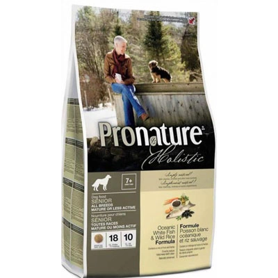 Pronature Holistic - Oceanic White Fish & Wild Rice - Senior - All Breeds - Mature or Less Active