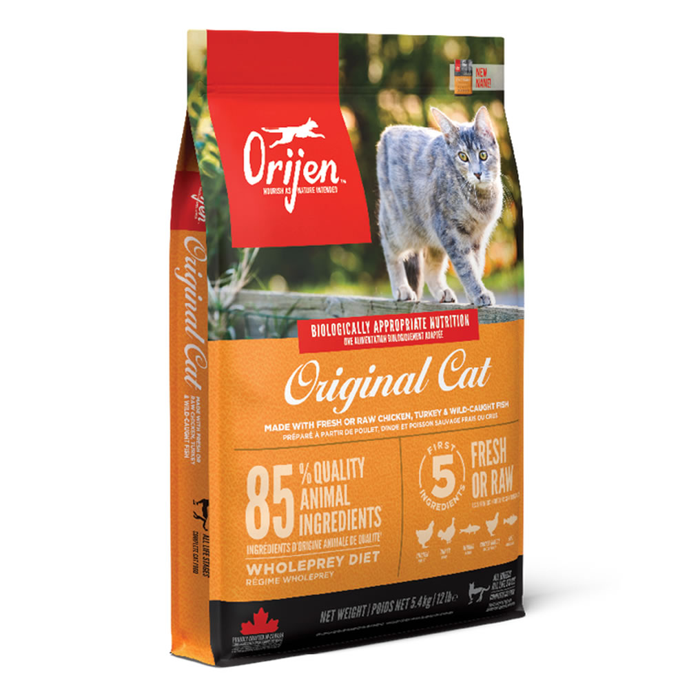 Orijen - Cat & Kitten - สูตรแมวโตและลูกแมว