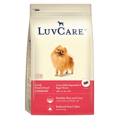 LuvCare - Adult Small Breed Liver, Milk, Vegetable and Eggs Flavors