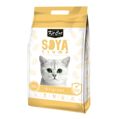Kit Cat - Soya Clump ทรายแมวเต้าหู้ สูตร Original