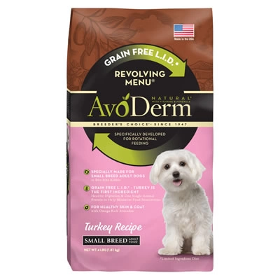 Avoderm - Small breed Advanced Sensitive Support Grain Free Turkey Formula