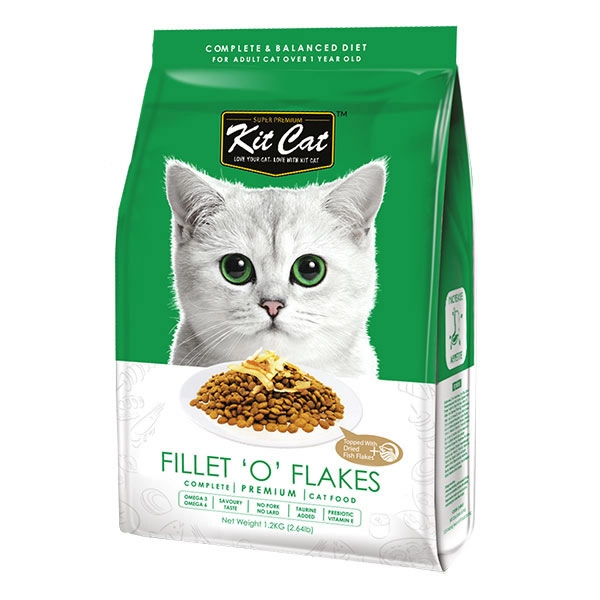 Kit Cat - Fillet 'O' Flakes (Increase Appetite) ถุงเขียว