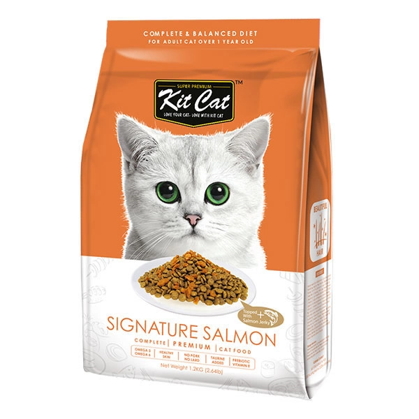 Kit Cat - Signature Salmon (Beautiful Hair) ถุงส้ม