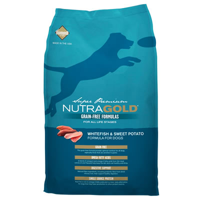 NutraGold - NutraGold Grain-free White Fish & Sweet Potato