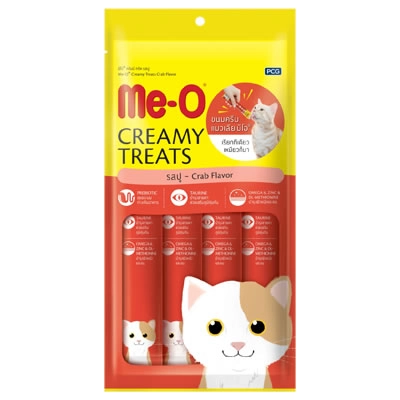 Me-O - ครีมมี่ ทรีต รสปู (ซองแดง)