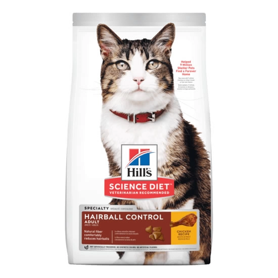Hill's Science Diet - Adult 1-6 Hairball Control Chicken Recipe (แมว)