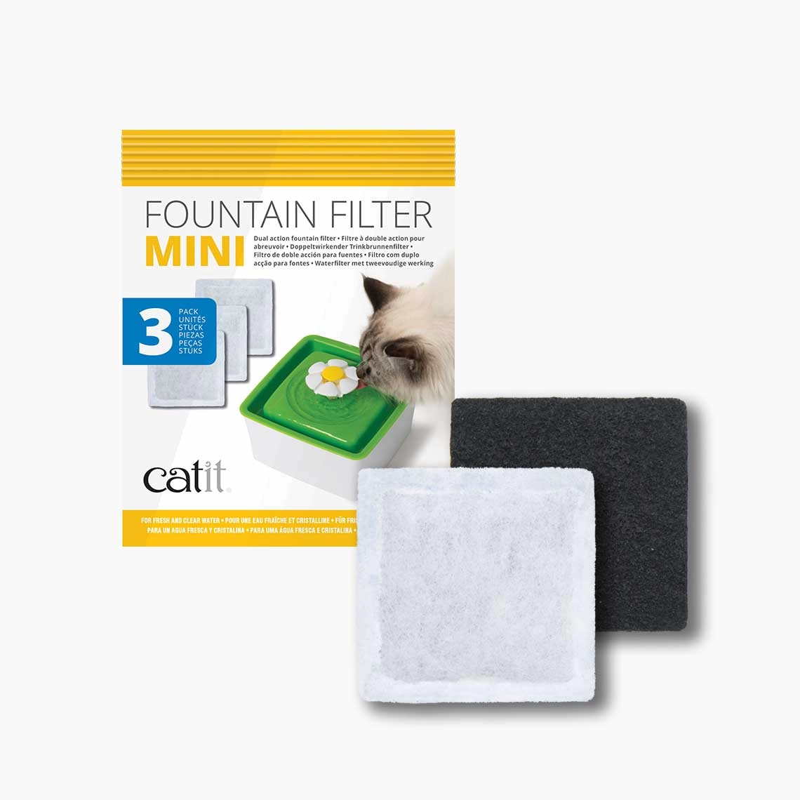 Catit - Catit Mini Fountain Filter - 3 Pack