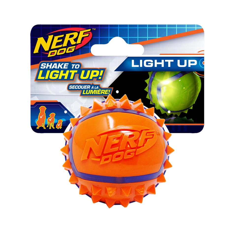 Nerf DOG - Nerf Dog LED Spike Ball (2.5 in)