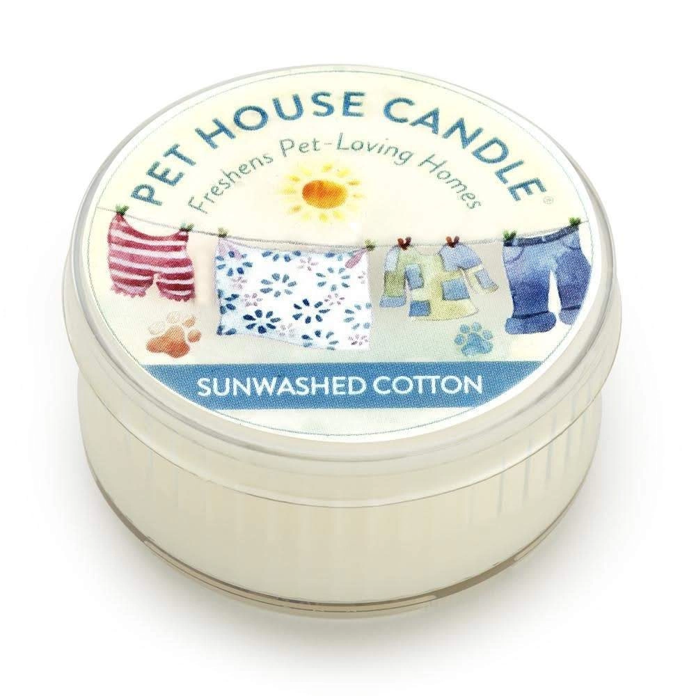 PET HOUSE - Pet House Mini Candle - Sunwashed Cotton