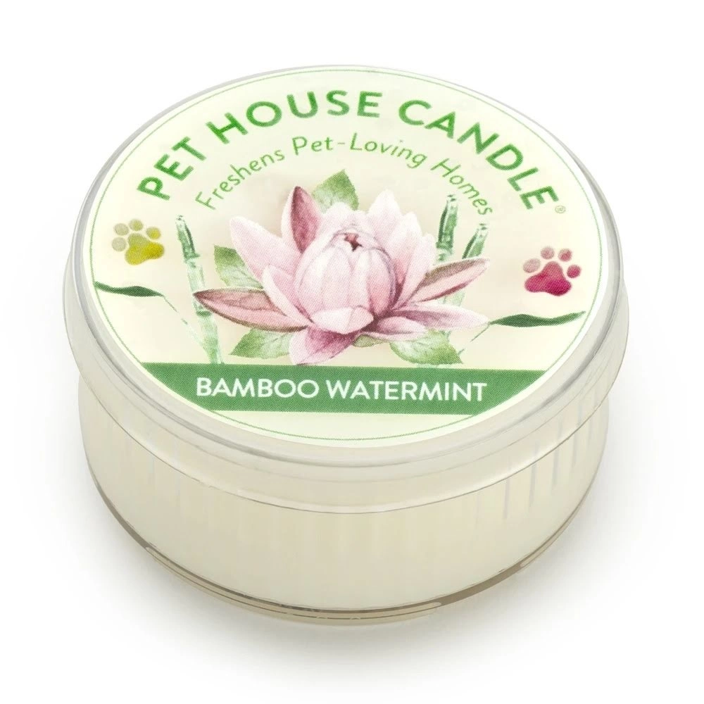 PET HOUSE - Pet House Mini Candle - Bamboo Watermint
