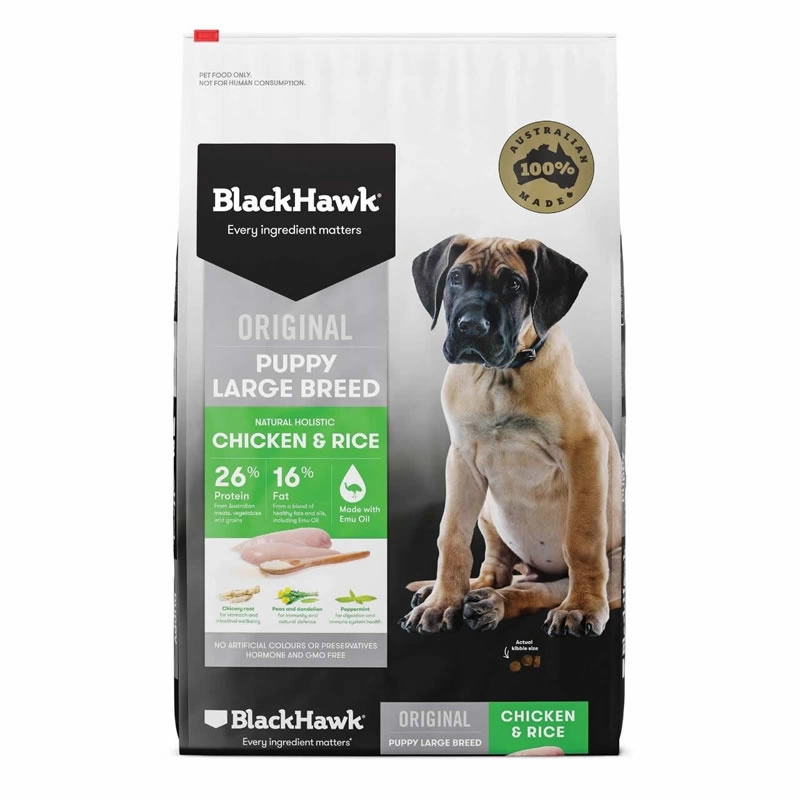 BlackHawk - Large Breed Puppy Formula Chicken & Rice