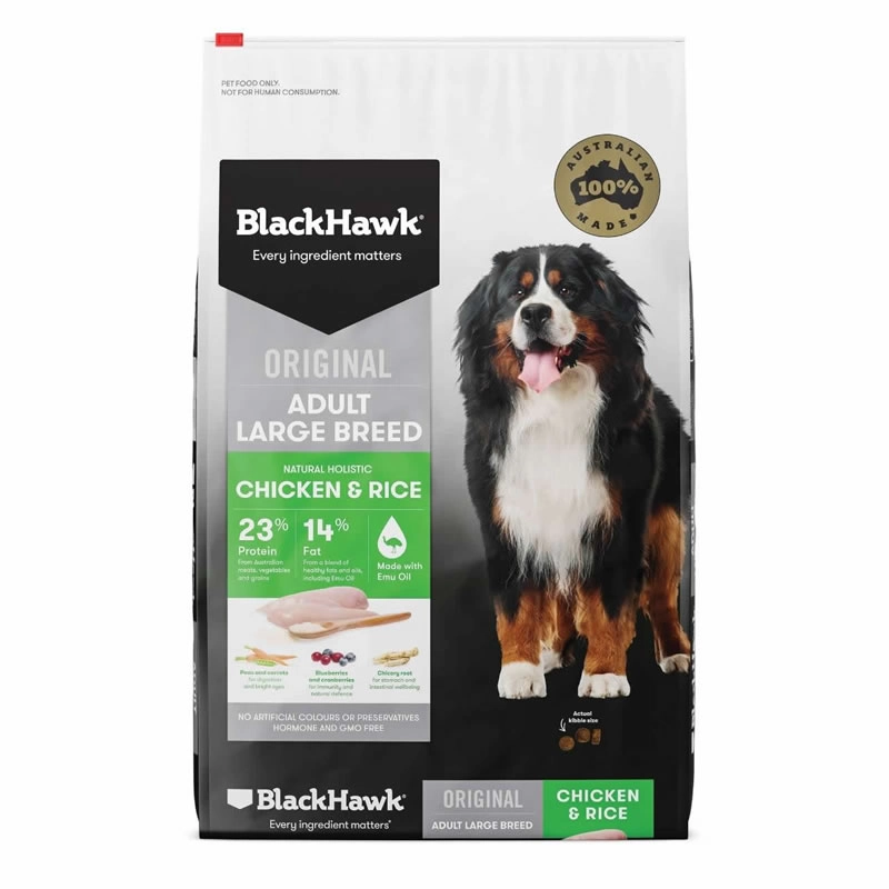 BlackHawk - Large Breed Adult Formula Chicken & Rice