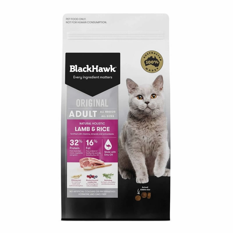 BlackHawk - Cat Adult Formula Lamb & Rice