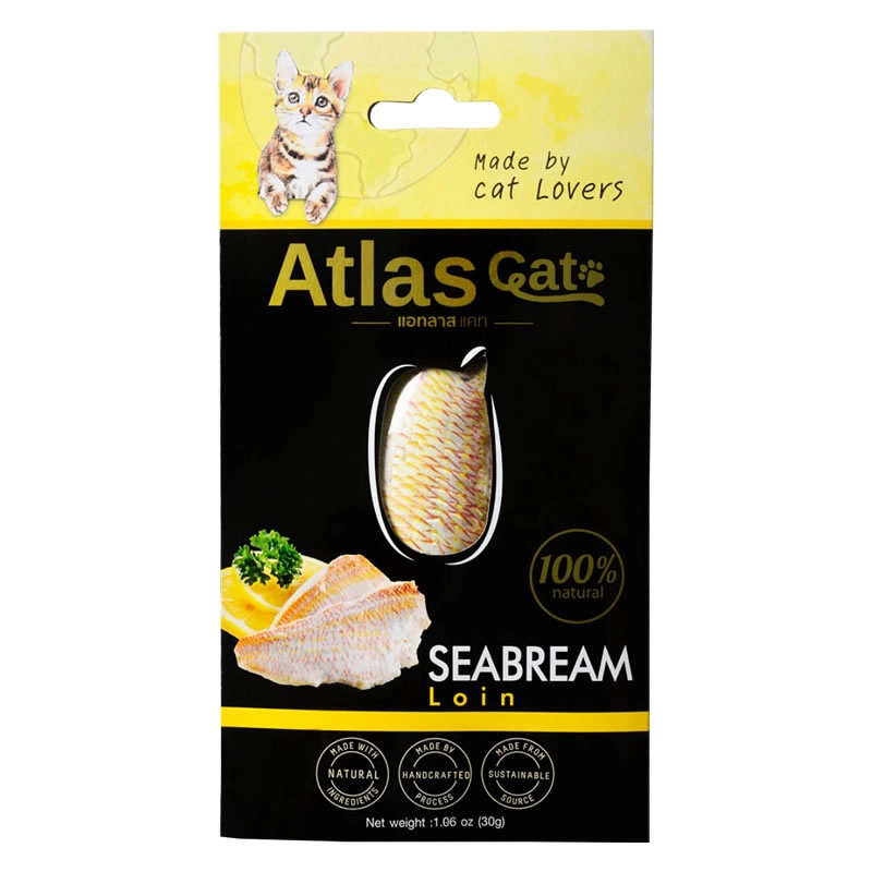 Atlas Cat - เนื้อปลาทรายแดงชิ้น