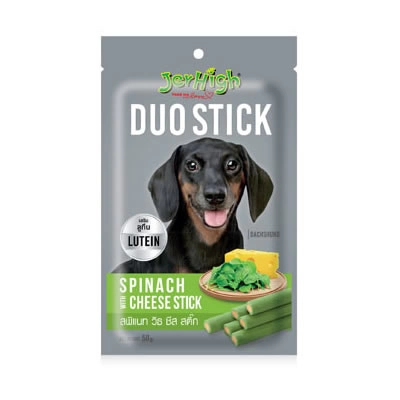JerHigh - Duo Stick - Spinach with Cheese Stick