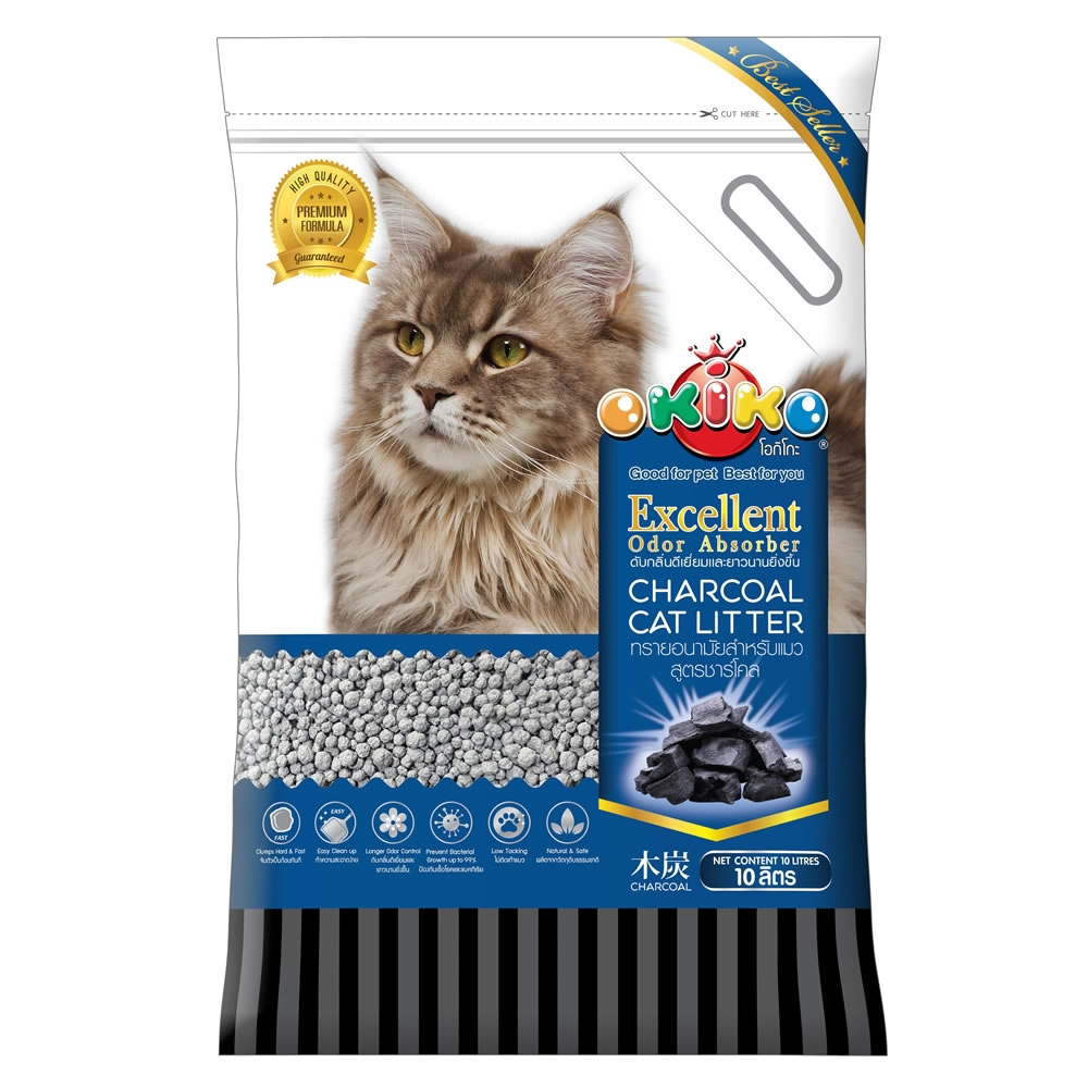 OKIKO - Chacoal Cat Litter