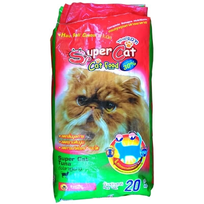 SuperCat - ซุปเปอร์แคท รสปลาทูน่า (เขียว)