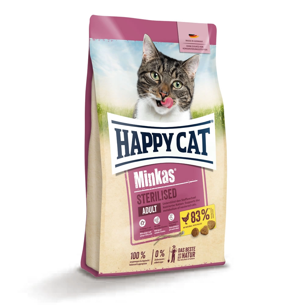 Happy Cat - Minkas - Sterlised