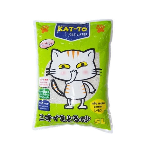Kat-to - ทรายแมว แคทโตะ กลิ่นเลม่อน