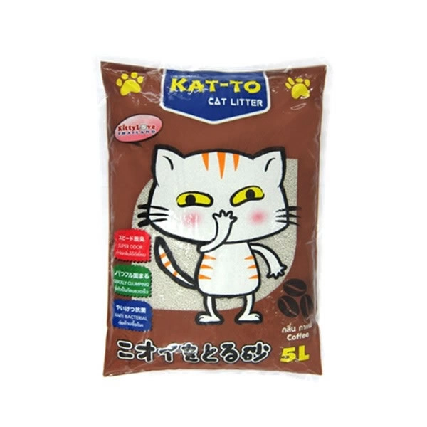 Kat-to - ทรายแมว แคทโตะ กลิ่นกาแฟ