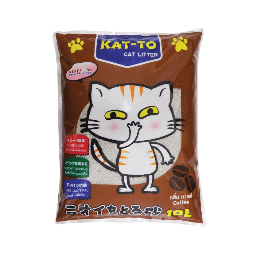 Kat-to - ทรายแมว แคทโตะ กลิ่นกาแฟ