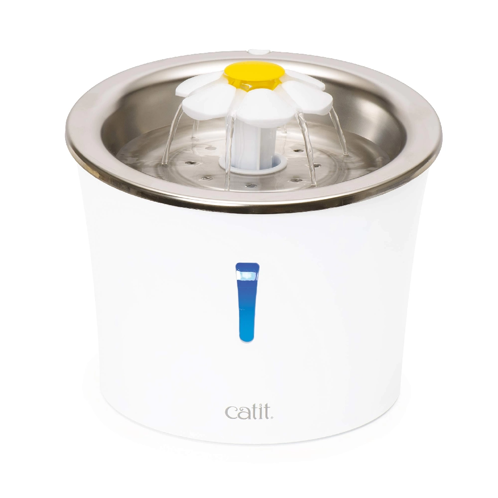 Catit - น้ำพุแมว Catit Stainless Steel Flower Fountain 3L