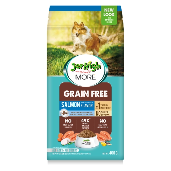 JerHigh - More-Grain Free- Salmon Flavour