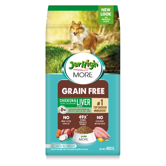 JerHigh - More-Grain Free- Chicken and Liver