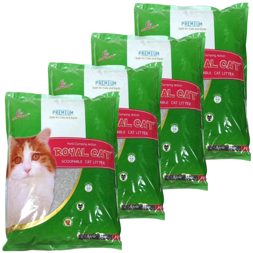 Royal Cat - ทรายแมว กลิ่นแอ๊ปเปิ้ล