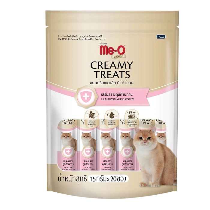 Me-O - Me-O Gold Creamy Treats : Healthy Immune System