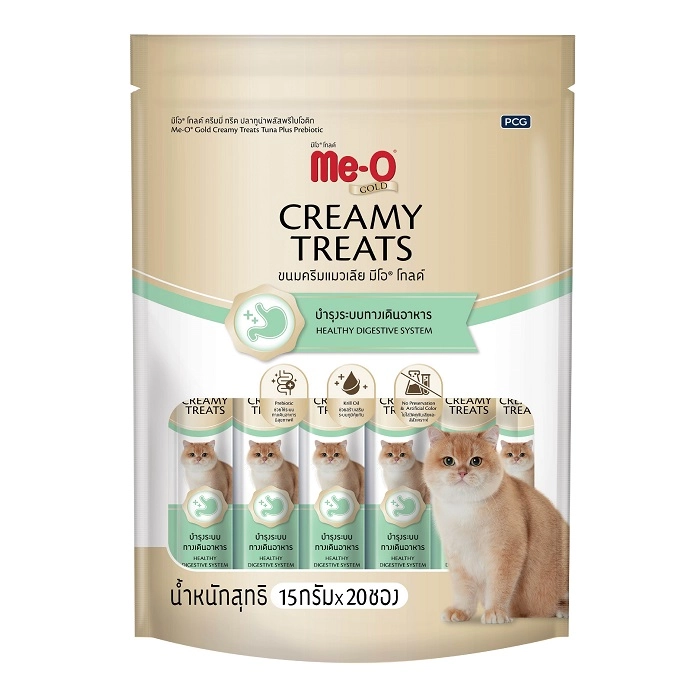 Me-O - Me-O Gold Creamy Treats : Healthy Digestive System