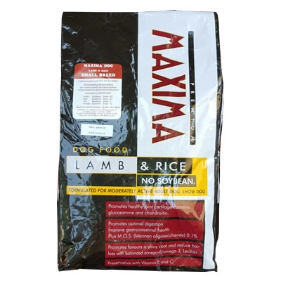 Maxima - Maxima Dog - Lamb & Rice - สำหรับสุนัขพันธ์ุเล็ก