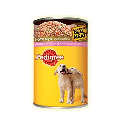 Pedigree - เพดดิกรี ชนิดเปียกแบบกระป๋อง สูตรลูกสุนัข