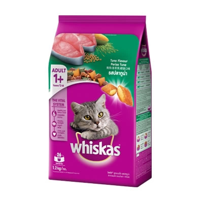 Whiskas - สูตรแมวโต รสปลาทูน่า